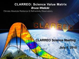 CLARREO: Science Value Matrix