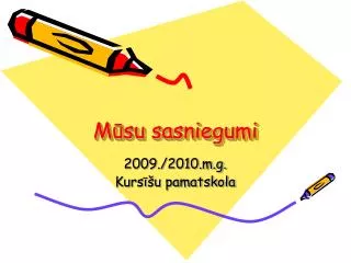 m su sasniegumi