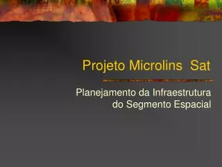 Projeto Microlins Sat