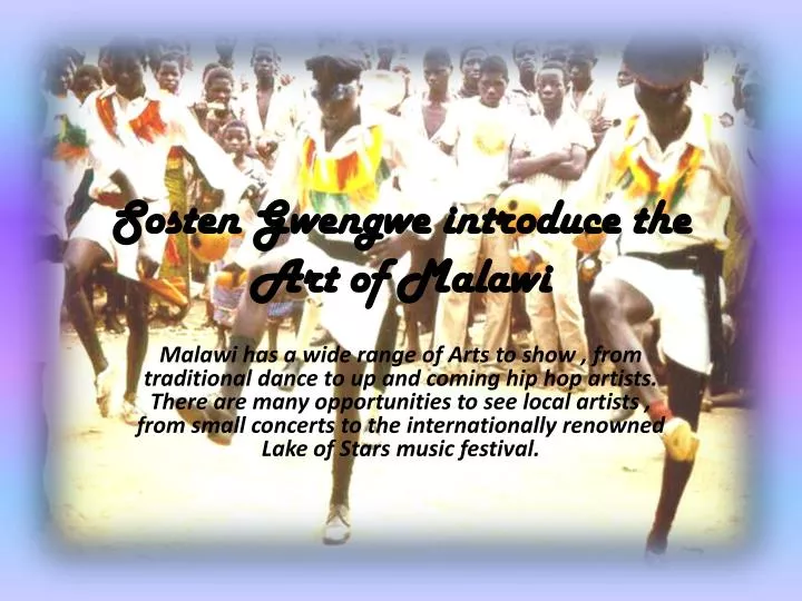 sosten gwengwe introduce the art of malawi