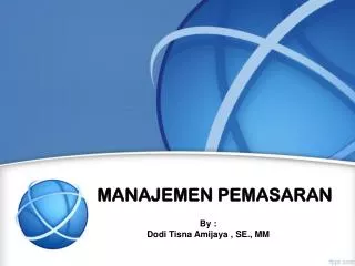 manajemen pemasaran