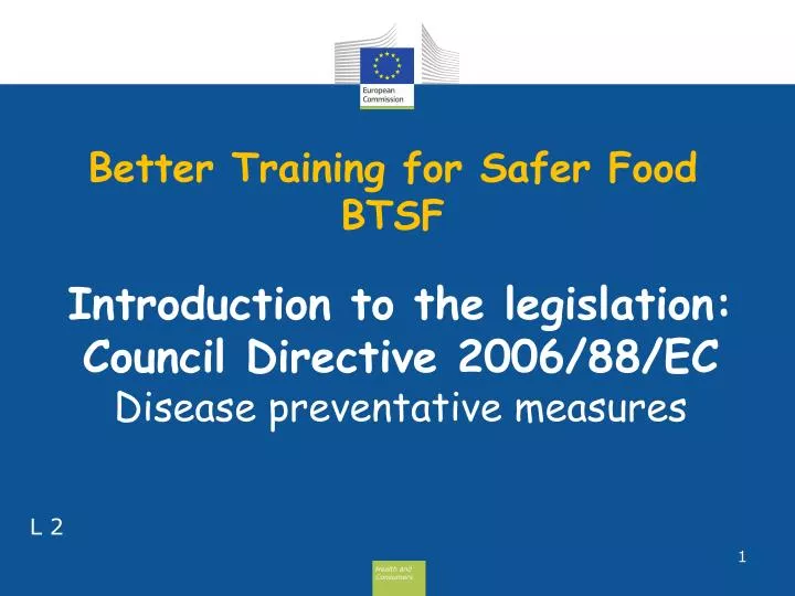 better training for safer food btsf