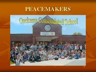 PEACEMAKERS