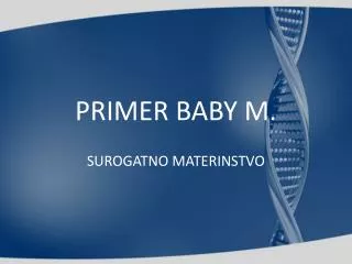 primer baby m