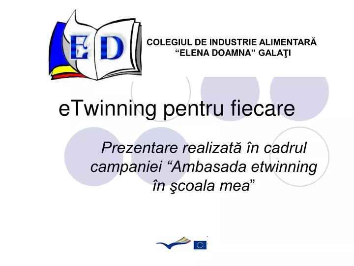 etwinning pentru fiecare