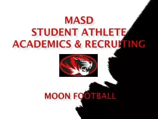 MASD student athlete academics &amp; recruiting