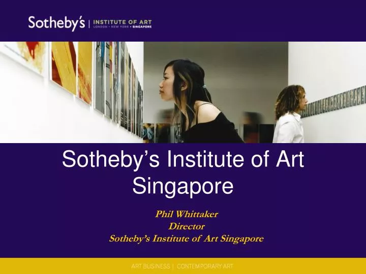 sotheby s institute of art singapore