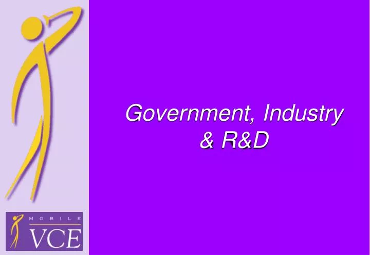 government industry r d