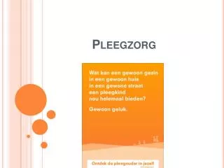 pleegzorg