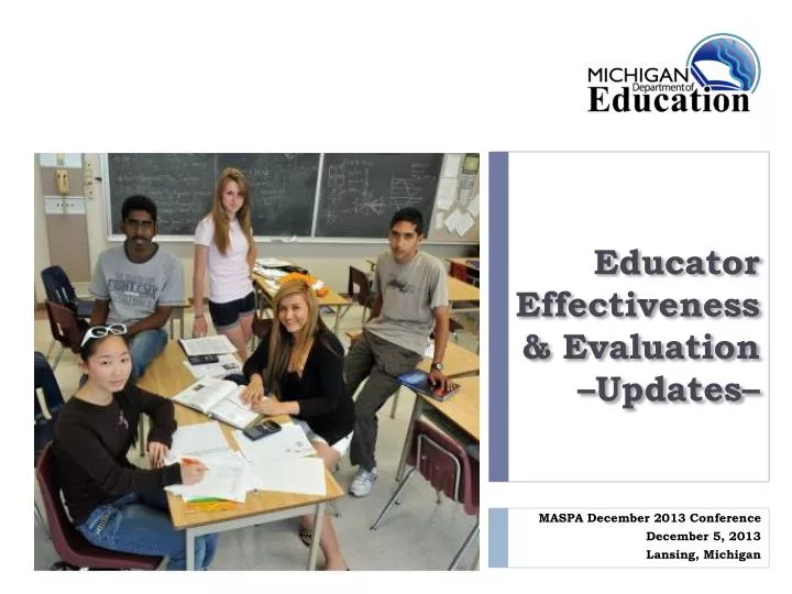 educator effectiveness evaluation updates