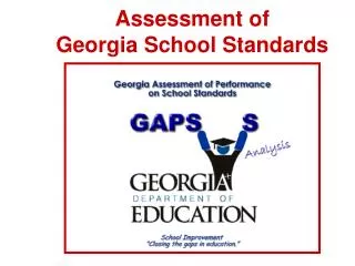 Assessment of Georgia School Standards