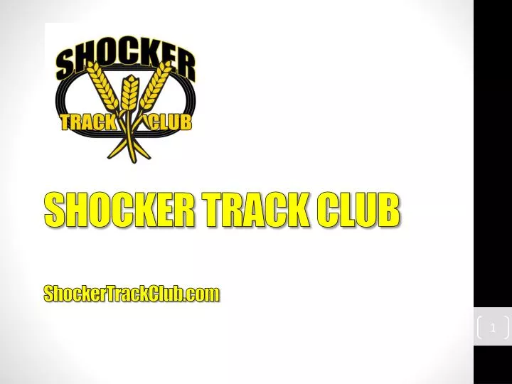 shocker track club shockertrackclub com