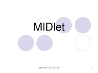 midlet