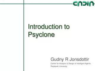 Introduction to Psyclone