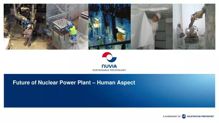 future of nuclear power plant human aspect