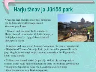 harju t nav ja j ri park