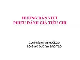 h ng d n vi t phi u nh gi ti u ch