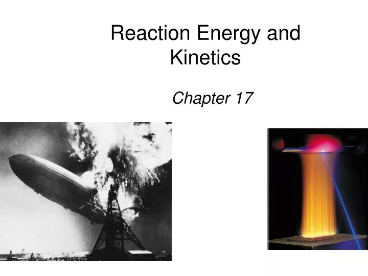reaction energy and kinetics