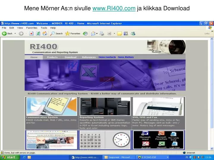 mene m rner as n sivulle www ri400 com ja klikkaa download