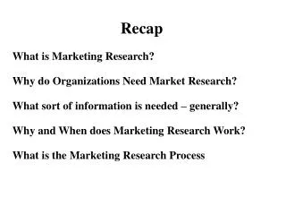 What is Marketing Research? Why do Organizations Need Market Research?