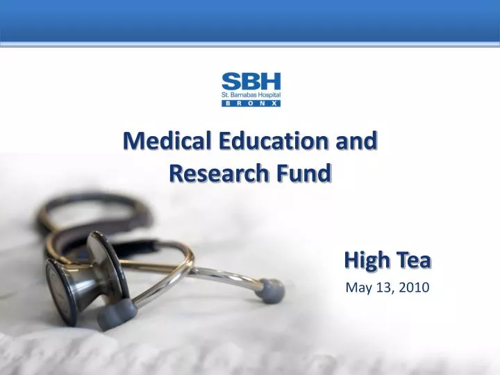 medical education and research fund