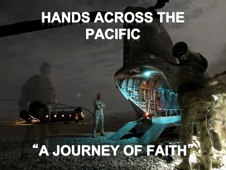 hands across the pacific a journey of faith