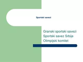 sportski save z i