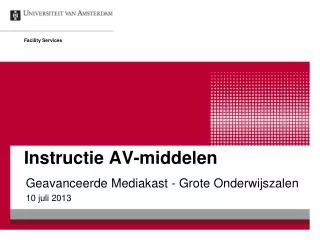 instructie av middelen