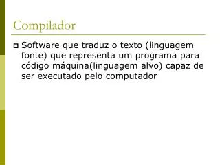 compilador