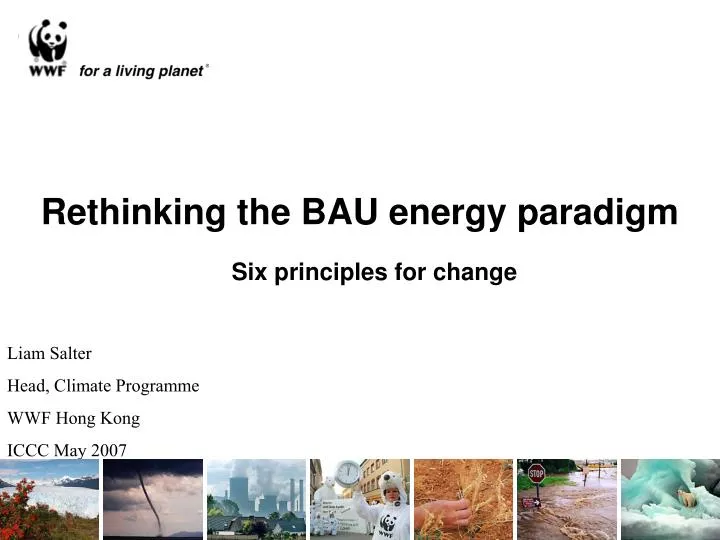 rethinking the bau energy paradigm