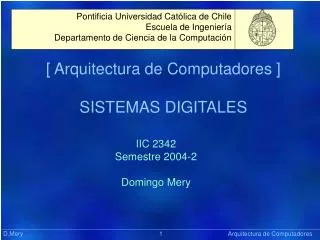 arquitectura de computadores sistemas digitales