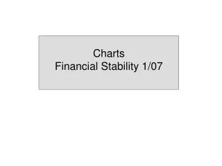 Charts Financial Stability 1/07