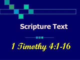 Scripture Text