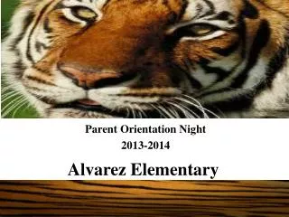 Alvarez Elementary