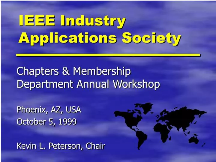 ieee industry applications society