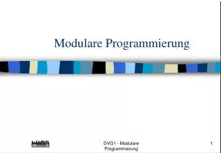 modulare programmierung