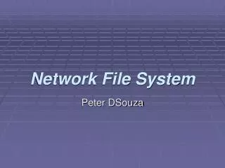 Network File System