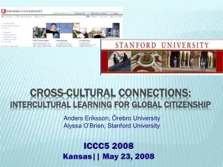 Cross-cultural connections: intercultural learning for Global citizenship