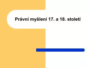 pr vn my len 17 a 18 stolet