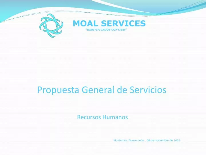 propuesta general de servicios recursos humanos