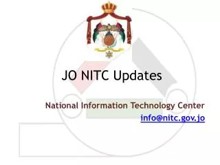 JO NITC Updates