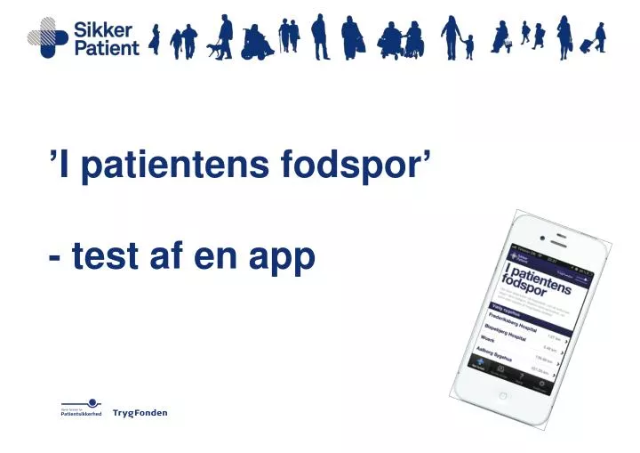 i patientens fodspor test af en app