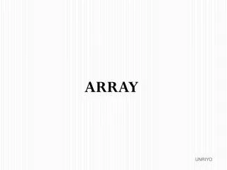 array