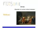 Ethiek - slide 1