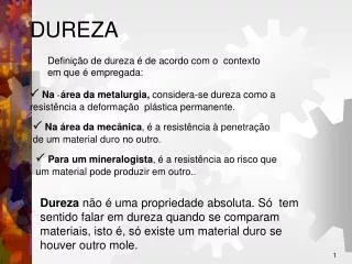 dureza