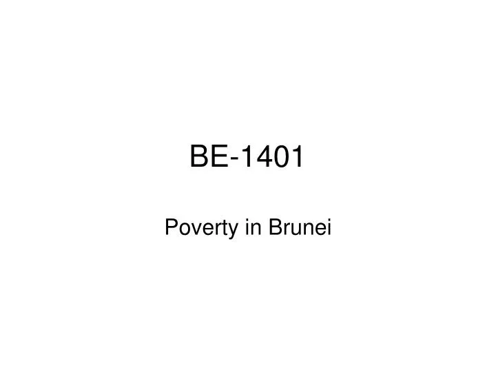 be 1401