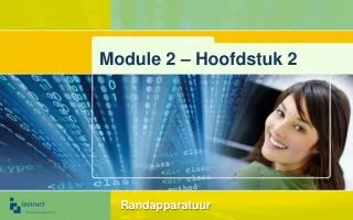 Module 2 – Hoofdstuk 2