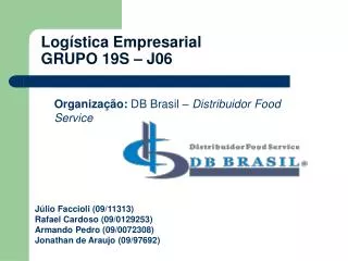 log stica empresarial grupo 19s j06