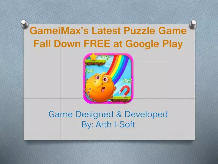gameimax s latest puzzle game fall down free at google play