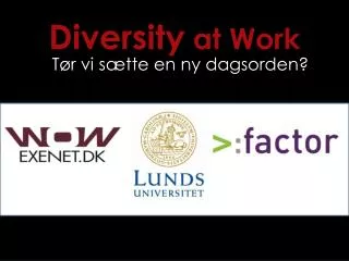 diversity at work